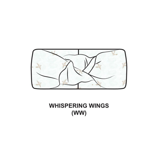 Hamako Tencel Twist Bandana Whispering Wings