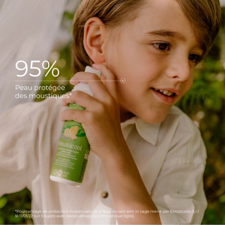 TooFruit Mousticool Scented Moisturizing Mosquito Repellant Lotion 100ml (3Y+)
