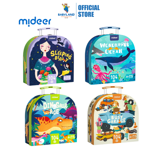 Mideer Hand-Carry Gift Pack Puzzles - 5 Designs Available