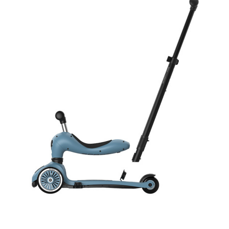 Scoot And Ride Highwaykick 1 Push and Go - Steel (1-5 Yrs)