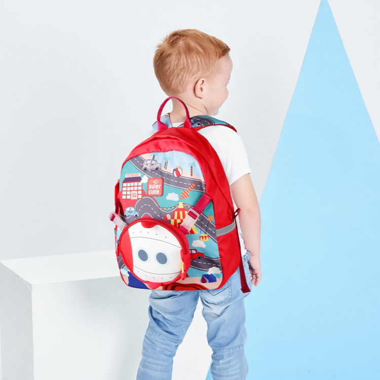 Supercute Two-in-One School Backpack