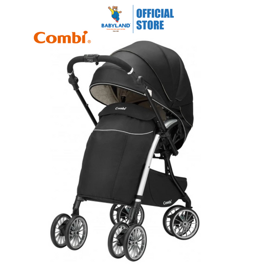 Combi Baby Umbretta 4 CAS Premium EG Stroller - Black | Applicable Age: 1-36 Months (15kg)
