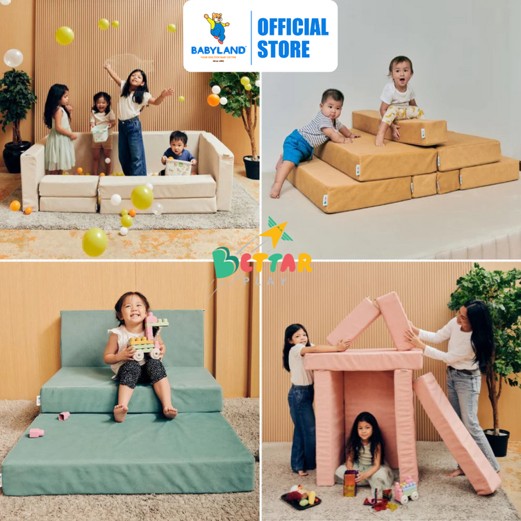 Bettar Play Multipurpose Cushion Set (8pcs)
