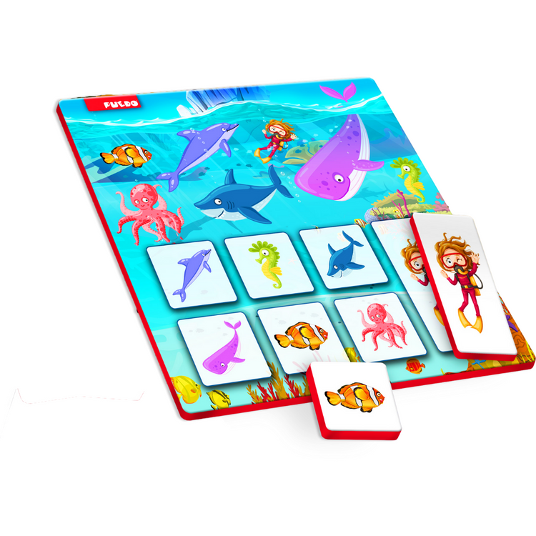 Puedo Habitat Bingo Matching Game (3Y+)