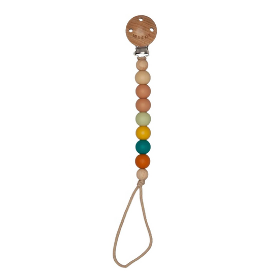 Mils and Key Kaii Pacifier Clips (0m+)