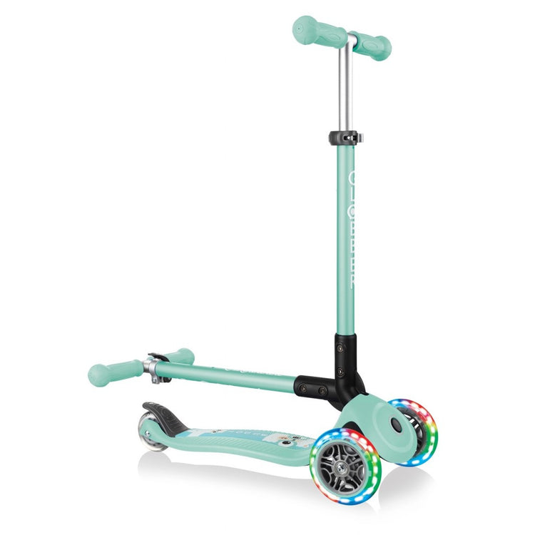 Globber Primo Foldable Fantasy Lights Mint/Buddy (3y+)