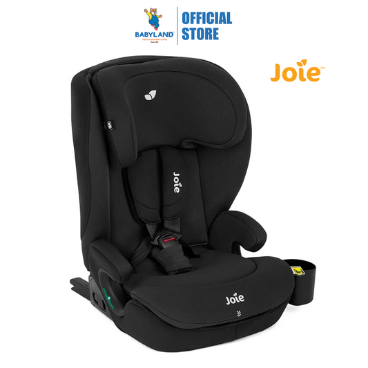 Joie i-Irvana Harnessed Booster Seat - Shale | ISOFIX Installation (15 months to 12 years)