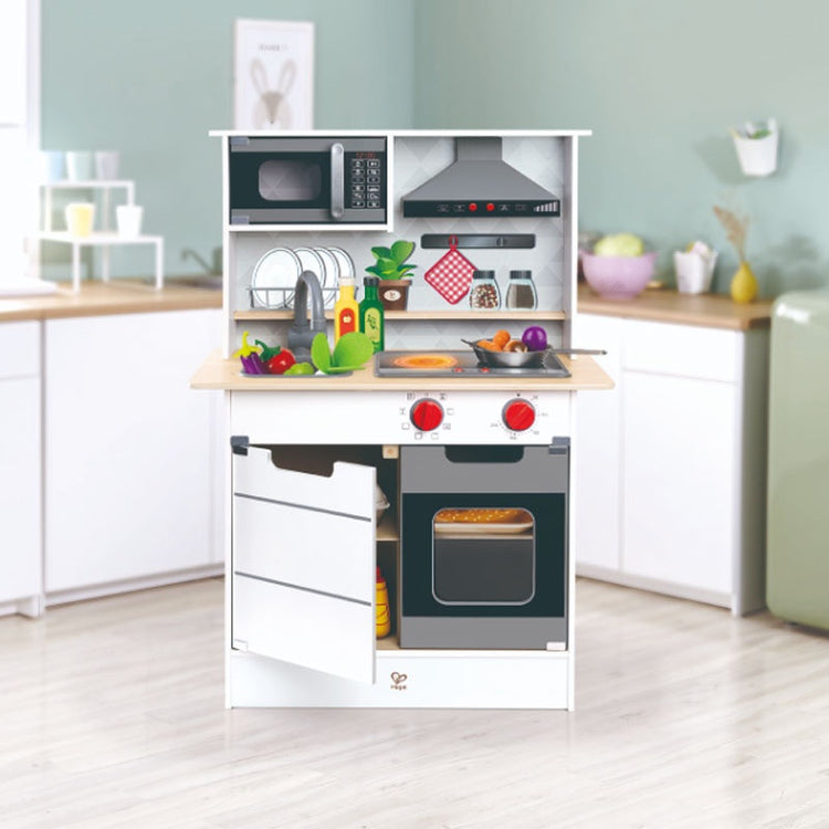 Hape Super Serve Kitchen Playset 3y+