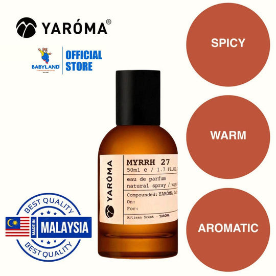 Yaroma MYRRH 27 Perfume 50 mL | Warm Spice & Woods Fragrance