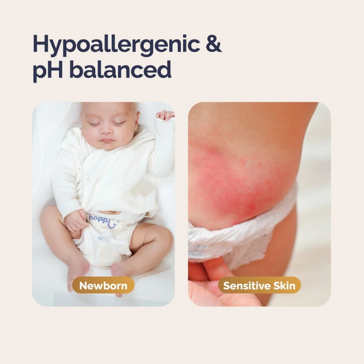 Hoppi RoyalDream Baby Diaper Pants (1 Pack) 100% 7 Chemicals-Free