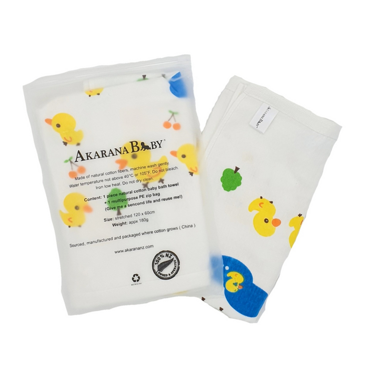 Akarana Baby Premium Baby and Kids Super Soft Cotton Bath Towel (60x120cm)