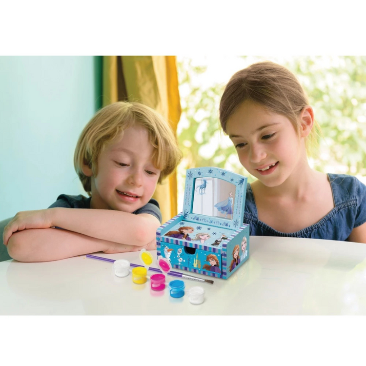 4M Disney Frozen II - Design Your Own Wooden Mirror Chest (5Y+)