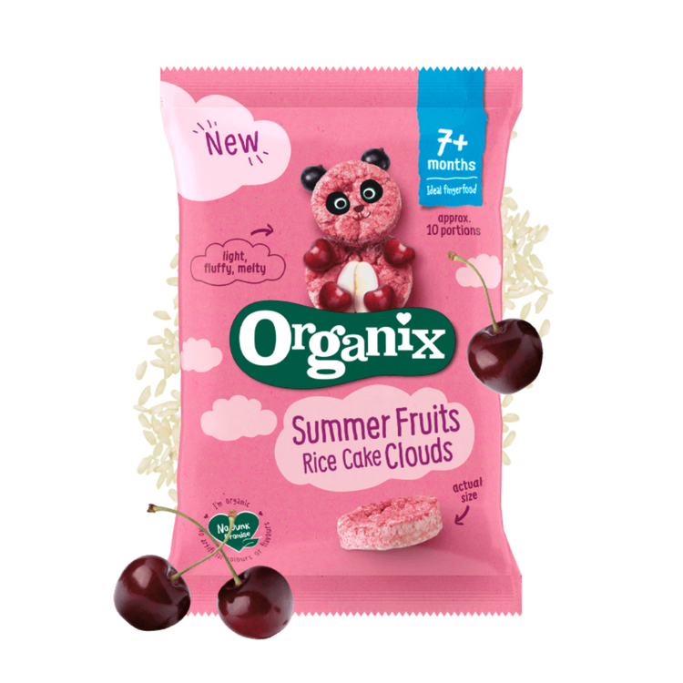 Organix Rice Cake Clouds 40g