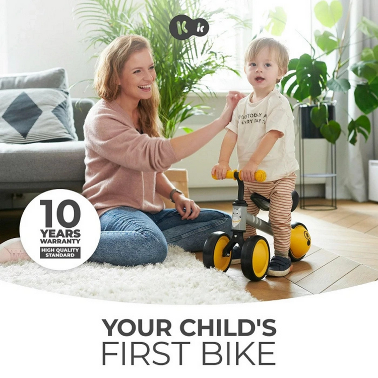 Kinderkraft Balance bike CUTIE - Light Pink (1 year up to 25 kg)