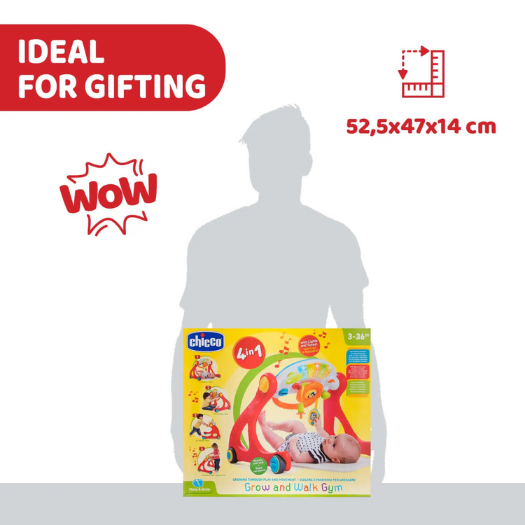 Chicco Grow & Walk Gym 4in1 (3-36m)