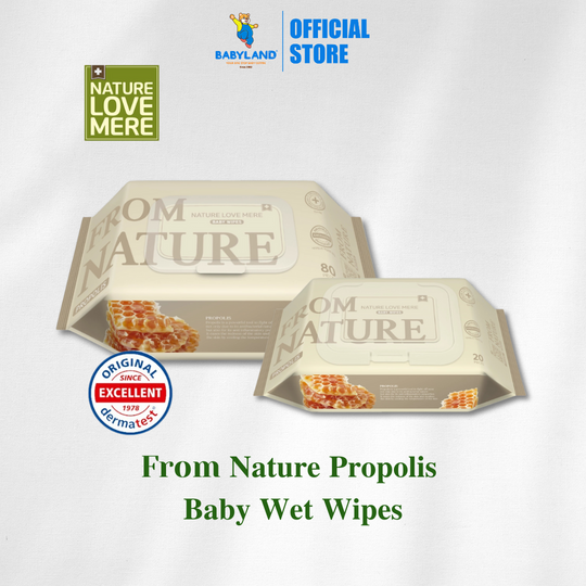 NATURE LOVE MERE From Nature Propolis Baby Wet Wipes