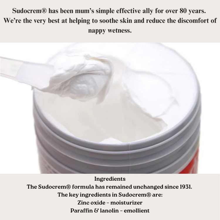 Sudocrem Nappy Rash Cream (0m+)