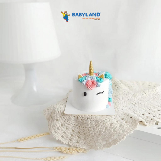 [PRE-ORDER] Yippii Mini Character Design Cake 3 Inch - Pastel Unicorn