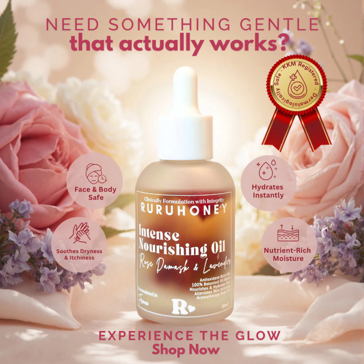RuruHoney Intense Nourishing Oil 30ml (KKM Notified, 100% Natural)