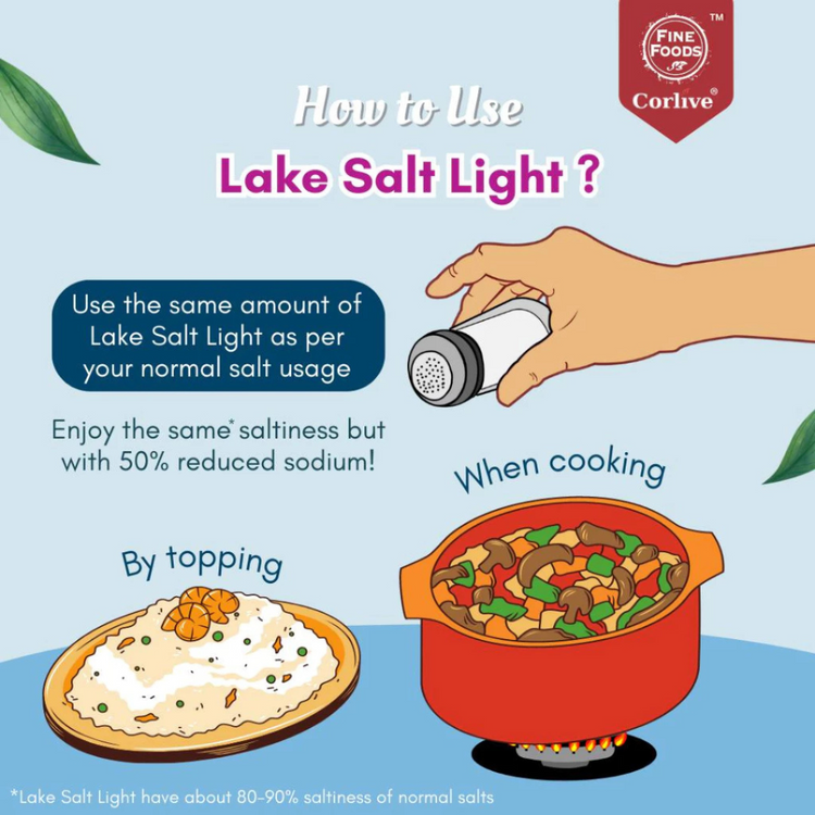 Fine Foods Lake Salt Light Pouch (300g)