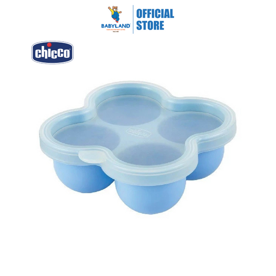 Chicco Silicone Multi-Portion Tray - Blue