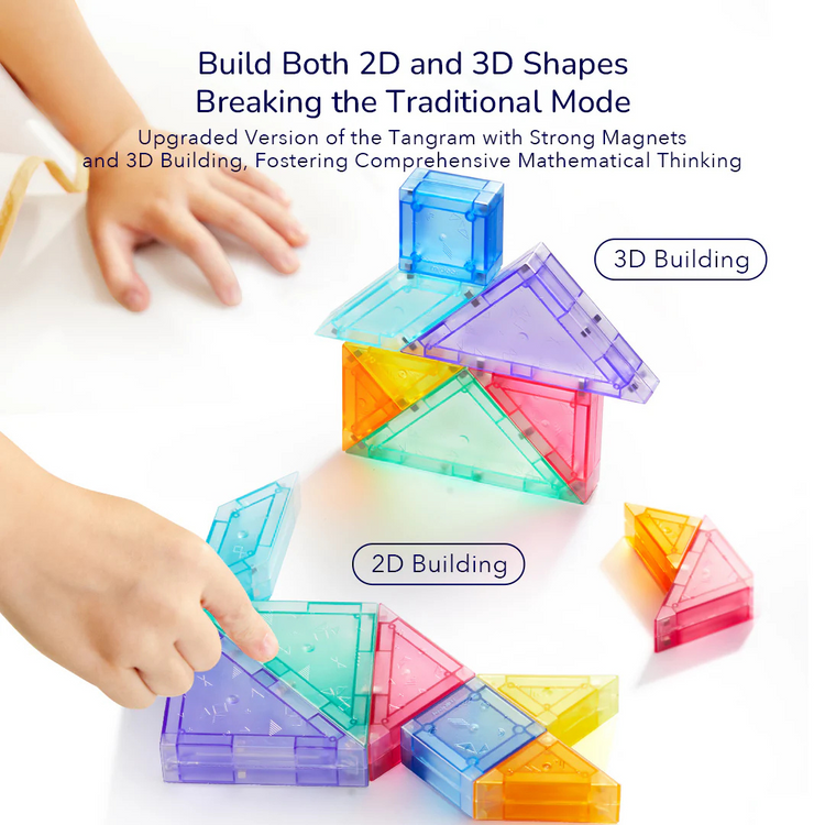 Mideer Magnetic Colorful Tangram (3Y+)