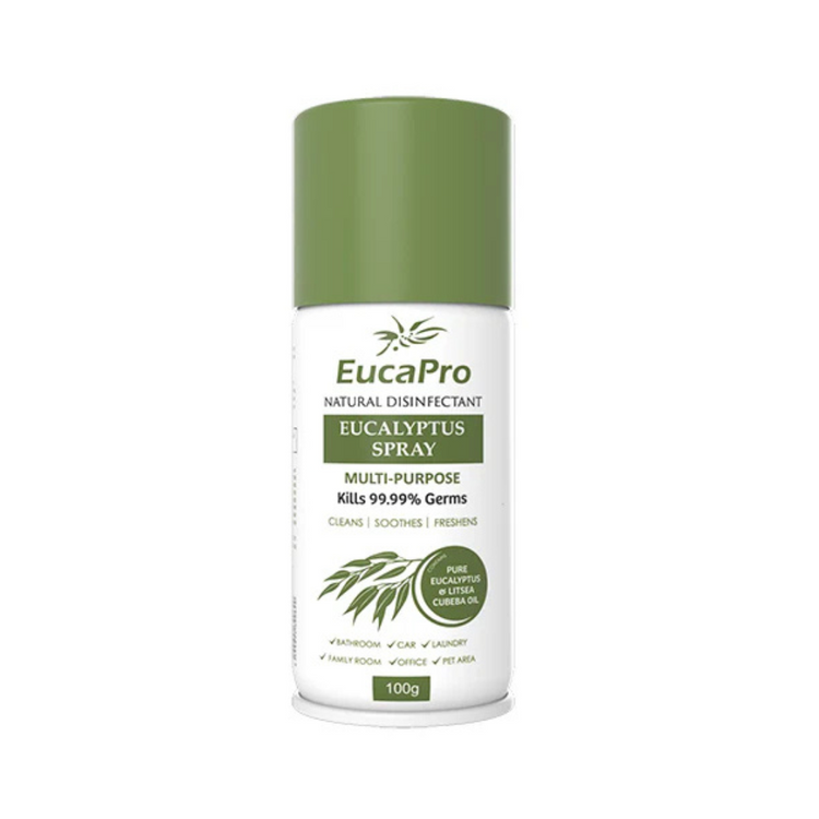 EucaPro Natural Eucalyptus Disinfectant Spray Value Pack (200g+100g)