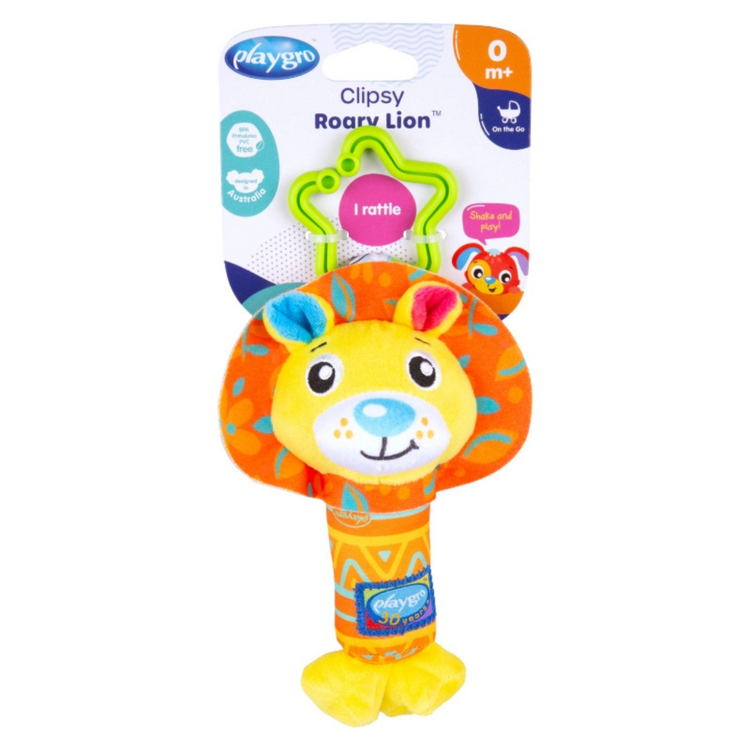 Playgro Clipsy Roary Lion (0m+)