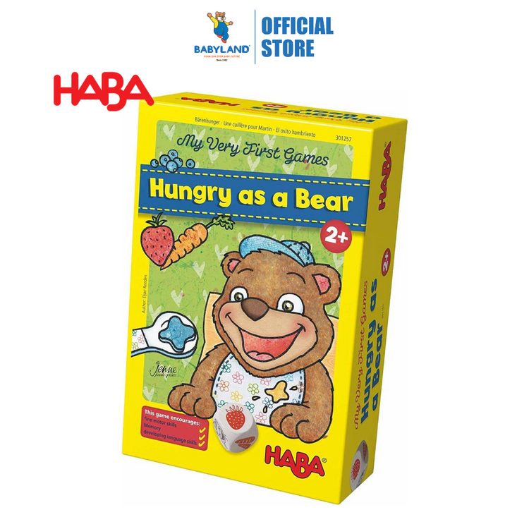 Haba My Very First Games - Hungry as a Bear Memory Game (2Y+)