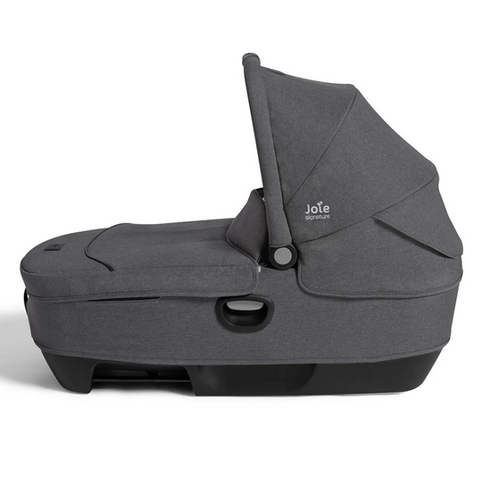 Joie Signature Calmi R129 Car Cot | Car Seat and Carry Cot (Encore Spin System) Ebony