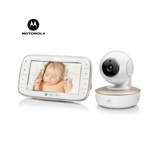 Motorola VM855 CONNECT 5.0ā Portable Wi-FiĀ® Video Baby Monitor with Flexible Crib Mount