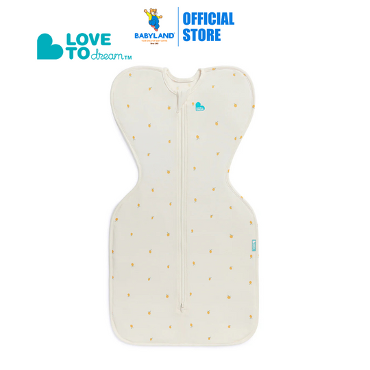 Love To Dream Stage1 Swaddle Up Bamboo 1.0 TOG - Lemon Cream