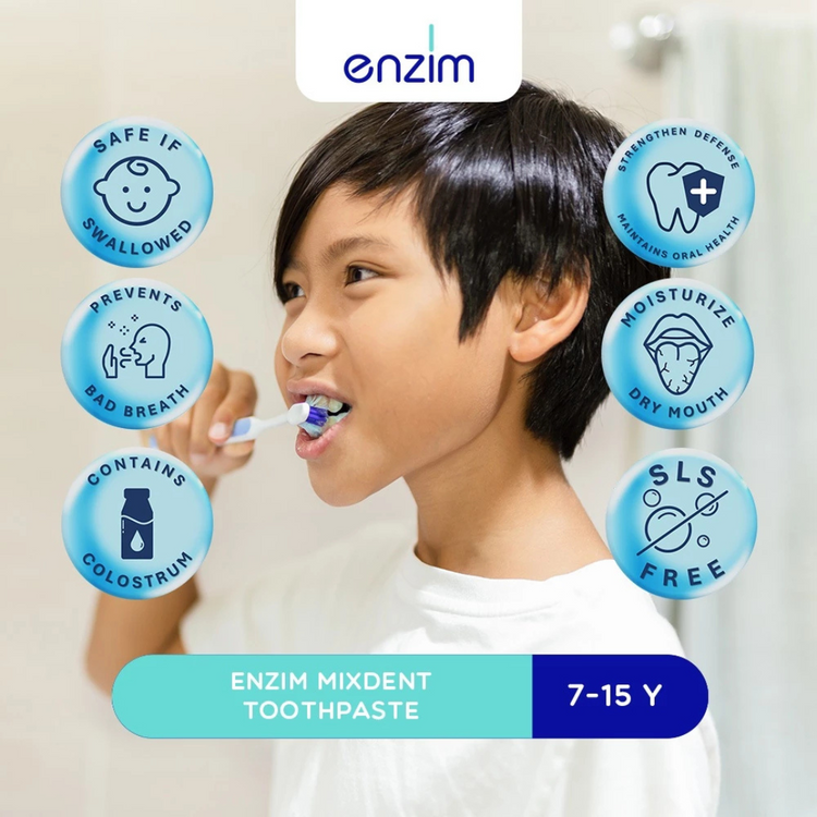 Enzim Mixdent Mild Toothpaste 75ml (7-15Y)