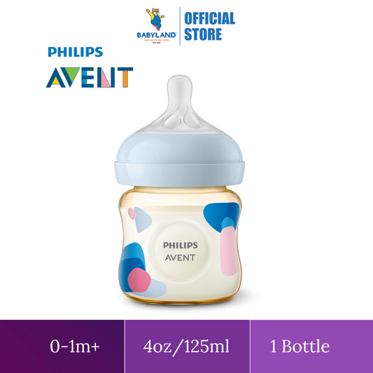 Philips Avent Natural PPSU Baby Bottle 0m+ (4oz/125ml) SCY940/01 (1Pc)
