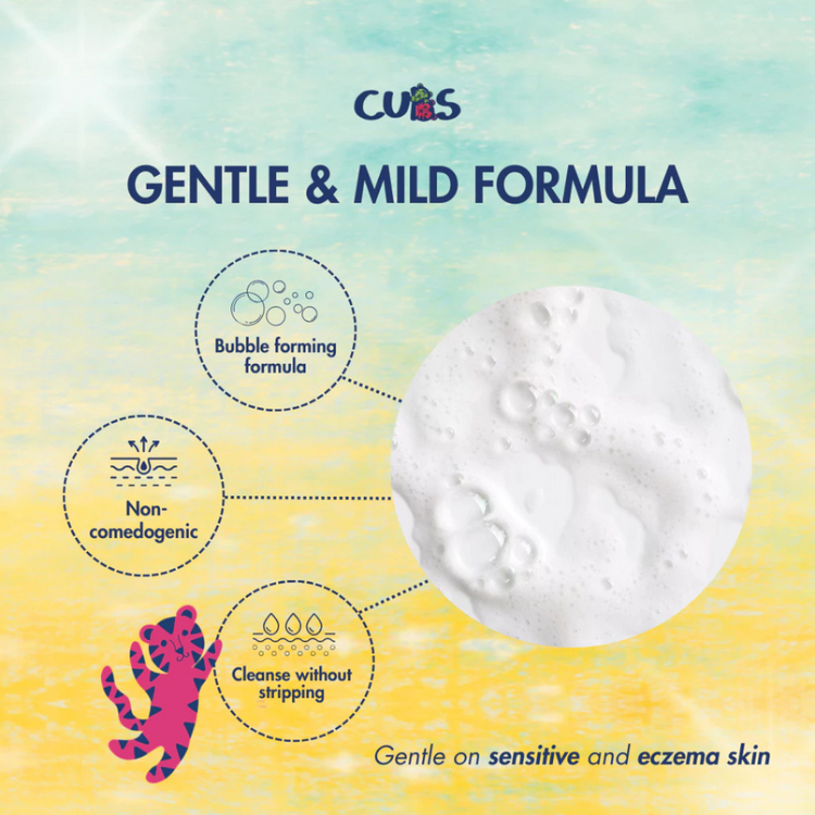 CUBS 3 in 1 Gentle Wash - Face/Body/Hair