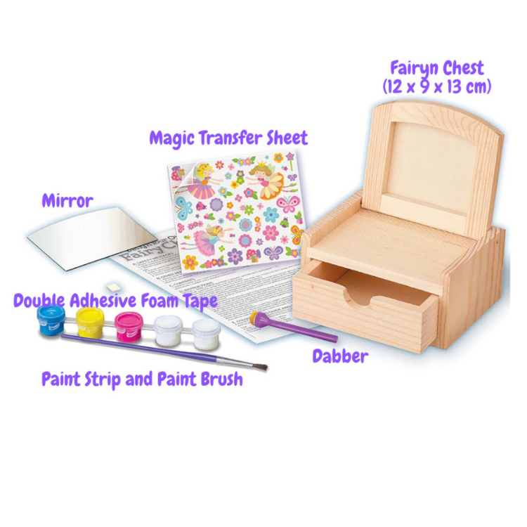 4M Fun Craft - Design Your Own Fairy Chest (5Y+)