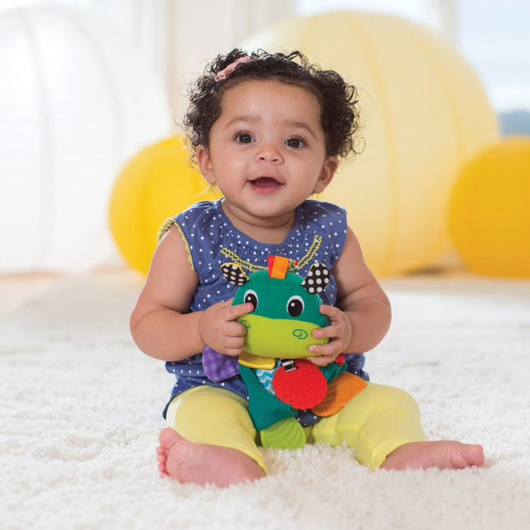 Infantino Cuddly Teether - Hippo (0m+)