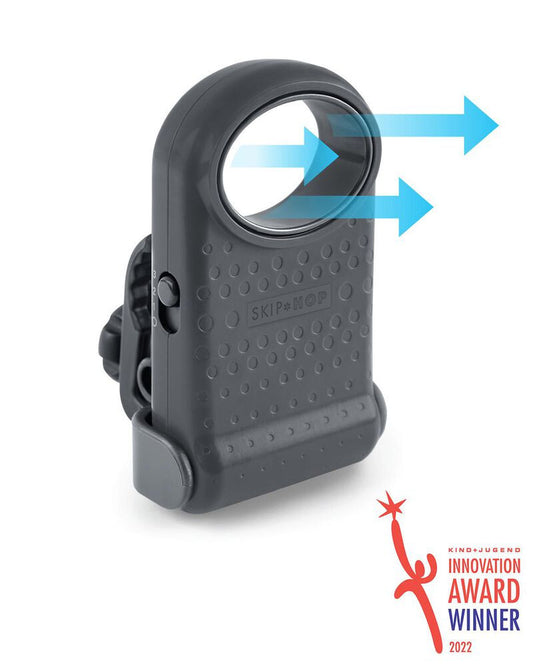 Skip Hop Stroll & Connect Bladeless Stroller Fan - Grey