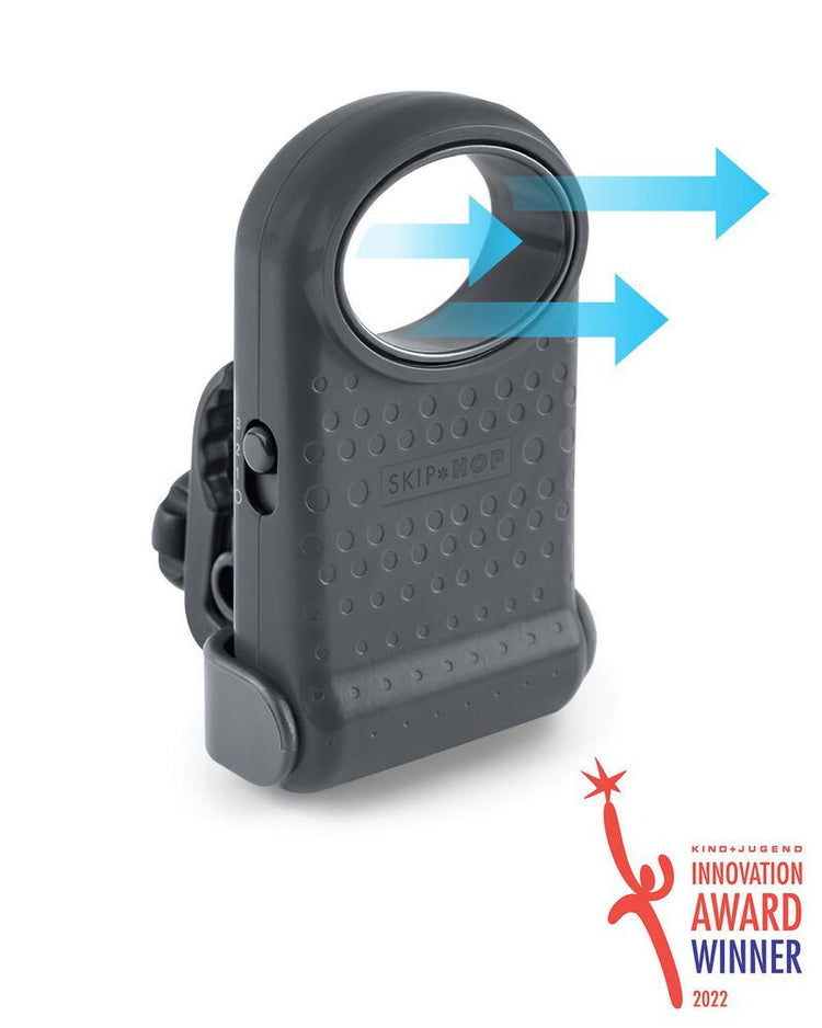 Skip Hop Stroll & Connect Bladeless Stroller Fan - Grey