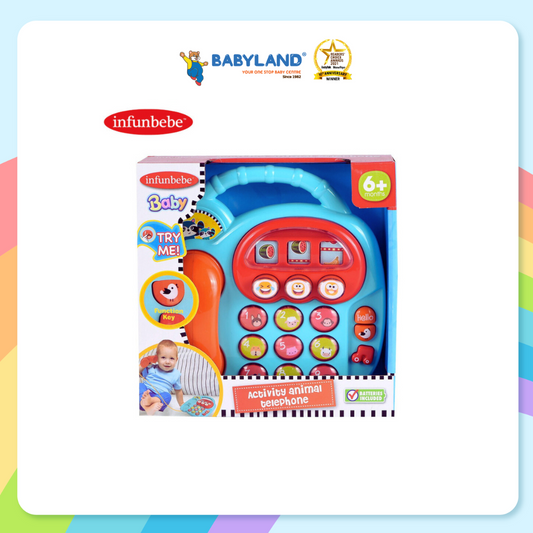 Infunbebe Activity Animal Telephone (6m+)