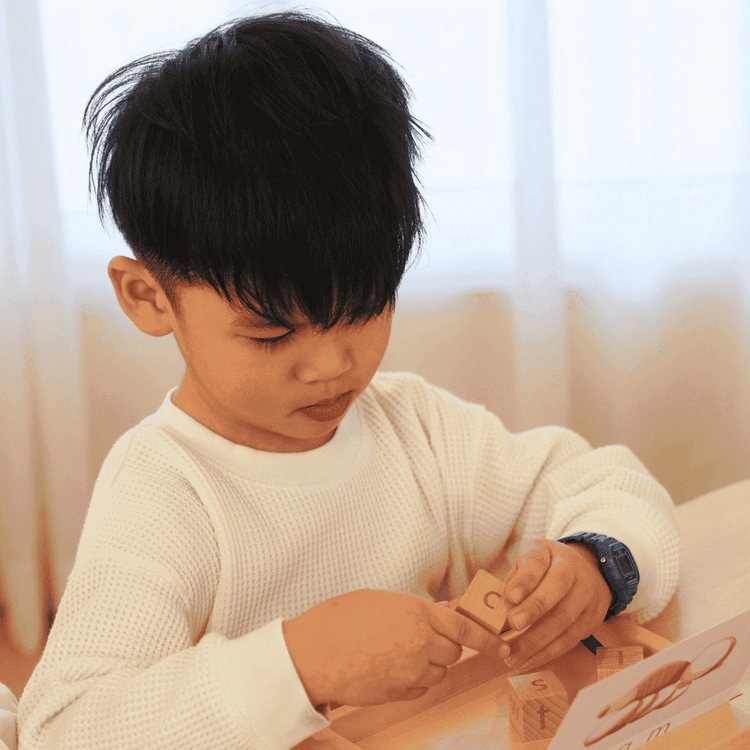 PureDays Wooden Wordament - Malay Extension Kit (1Y+)