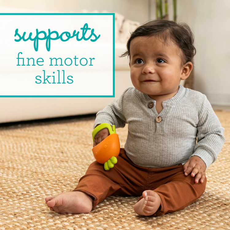Infantino Handy Dandy Teething Mitt Carrot (0m+)