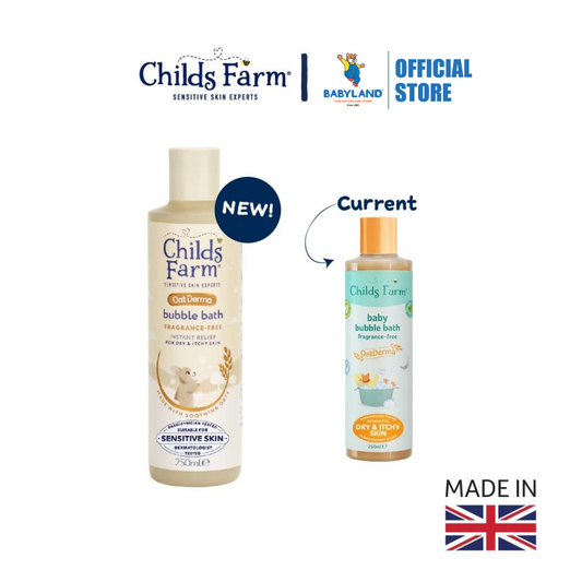 Childs Farm OatDerma Bubble Bath - Fragrance-Free (250ml)