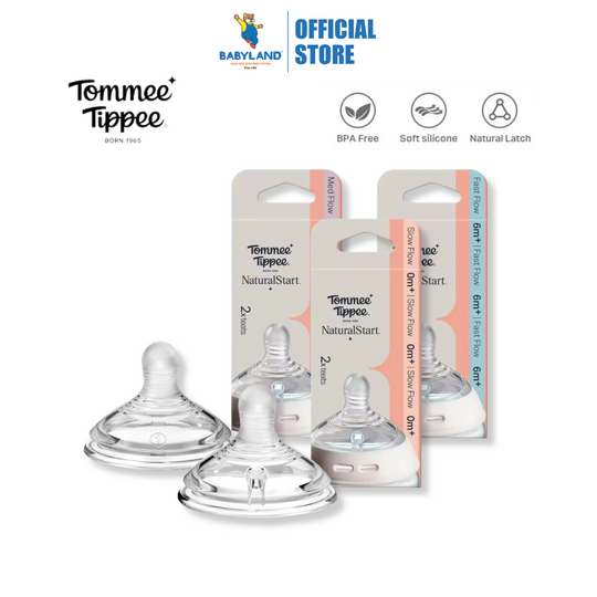 Tommee Tippee Natural Start Baby Bottle Soft Teat ( 2xteats )