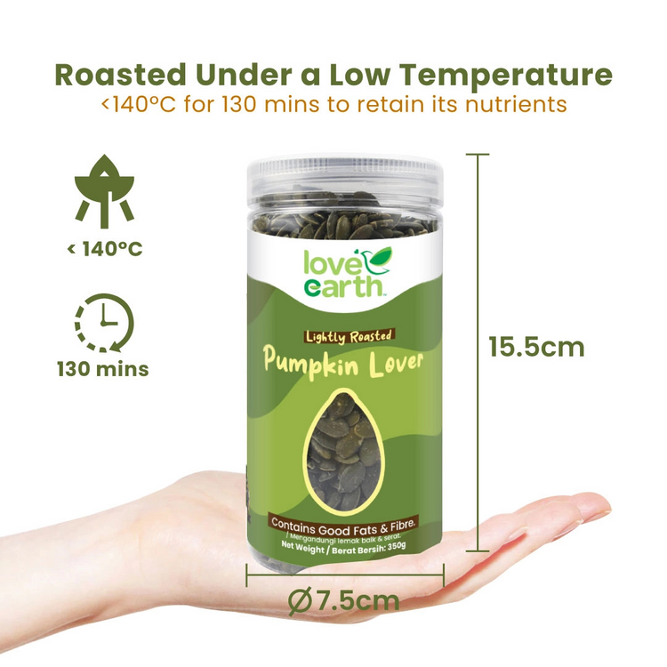Love Earth Lightly Roasted Pumpkin Lover 350g