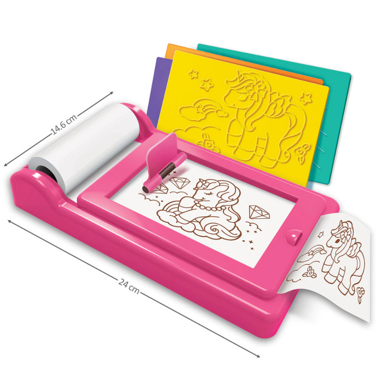 4M KidzMaker - Unicorn Rub Art Studio (4Y+)