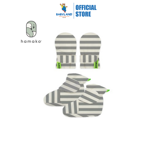 Hamako Striped Forest Mitten & Booties