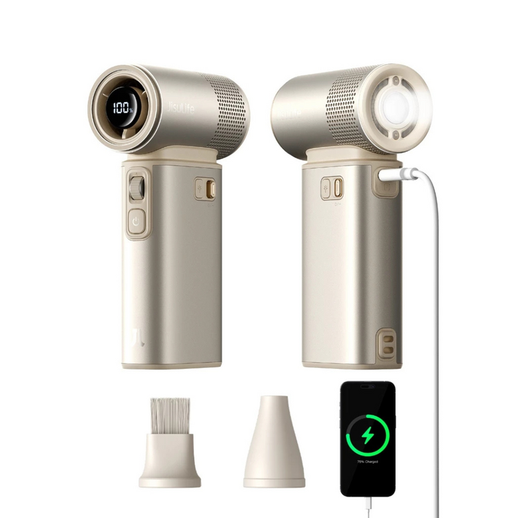 JisuLife Handheld Fan Ultra2 5 In 1 (9000mAh) 2025 Latest Model