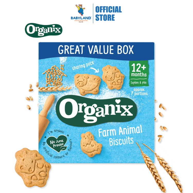Organix Goodies Farm Animal Biscuits 100g