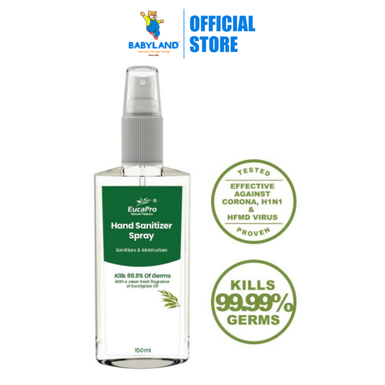 EucaPro Hand Sanitizer Spray (150ml) - Alcohol HST
